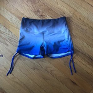 Spandex yoga shorts